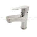 Vòi Lavabo Nóng Lạnh Inox 20cm Cao Cấp Navier NV-5049