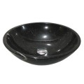 Chậu Lavabo Đá Tự Nhiên Nâu Ý Dáng Tròn Mỏng Cao Cấp Navier NV-BST03