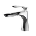 Vòi lavabo nóng lạnh đồng thau xi mạ crome Navier NV-717