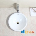 Chậu lavabo dương bàn sứ trắng Navier NV-402