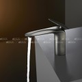 Vòi Lavabo Nóng Lạnh Inox 20cm Navier NV-2102