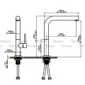 Vòi Rửa Chén Nóng Lạnh Inox 304 Navier NV-259