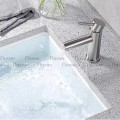  Vòi Lavabo Lạnh Inox 20cm Navier NV-720L