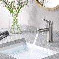  Vòi Lavabo Lạnh Inox 20cm Navier NV-720L