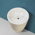 Chậu Lavabo Trụ Chất Liệu Đá Mài Cao Cấp Navier NV-464