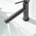 Vòi Lavabo Nóng Lạnh Inox 20cm Màu Xám Navier NV-751-X20