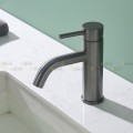 Vòi Lavabo Nóng Lạnh Inox 20cm Màu Xám Navier NV-5053-X20