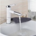 Vòi Lavabo Nóng Lạnh Đồng Thau 20cm  Navier NV-704