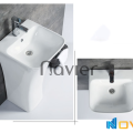 Chậu Lavabo Đứng Đặt Sàn Trắng Navier NV-347