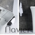 Chậu Lavabo Đứng Đặt Sàn Trắng Navier NV-347