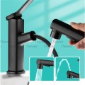 Vòi Lavabo Nóng Lạnh Đồng Thau Đầu Rút Navier NV-632D