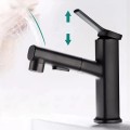 Vòi Lavabo Nóng Lạnh Đồng Thau Đầu Rút Navier NV-632D