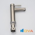 Vòi lavabo nóng lạnh điếu tròn inox304 Navier NV-720 (20cm)