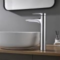 Vòi Lavabo Nóng Lạnh Inox 30cm Navier NV-2110-CR30