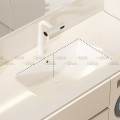 Bộ Tủ Chậu Lavabo Tràn Viền Kèm Máy Giặt Mini Navier NV-1807