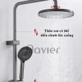 Sen Cây Tắm Nóng Lạnh Đồng Thau Núm Xoay Điều Chỉnh Navier NV-831X