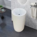 Chậu Lavabo Trụ Chất Liệu Đá Mài Cao Cấp Navier NV-466