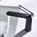 Vòi Lavabo Nóng Lạnh Inox 20cm Navier NV-2108